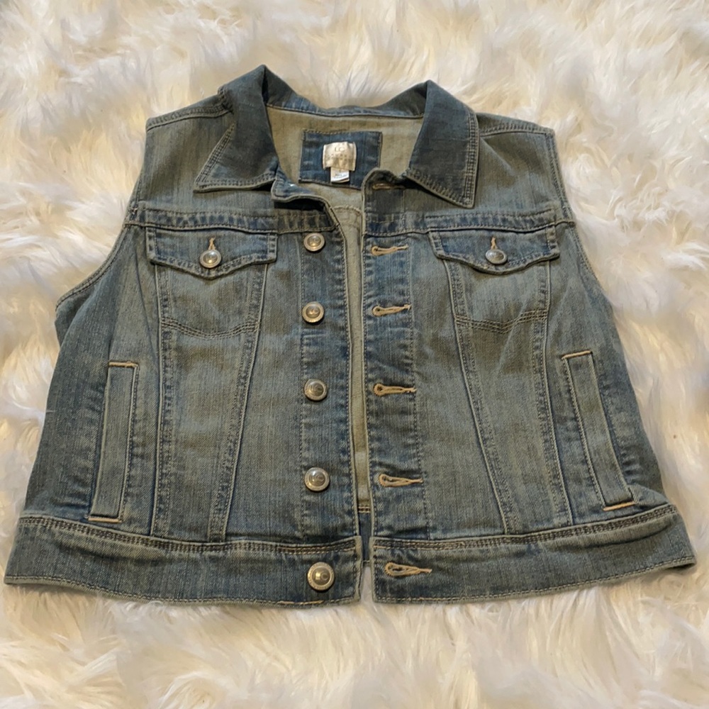 Denim Jean Vest